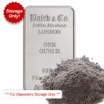 VaultSecure Rhodium - 1/10 Troy Oz Rhodium, Securely Stored VaultSecure Rhodium - 1/10 Troy Oz Rhodium, Securely Stored
